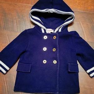 Juicy Couture 12M Navy Peacoat